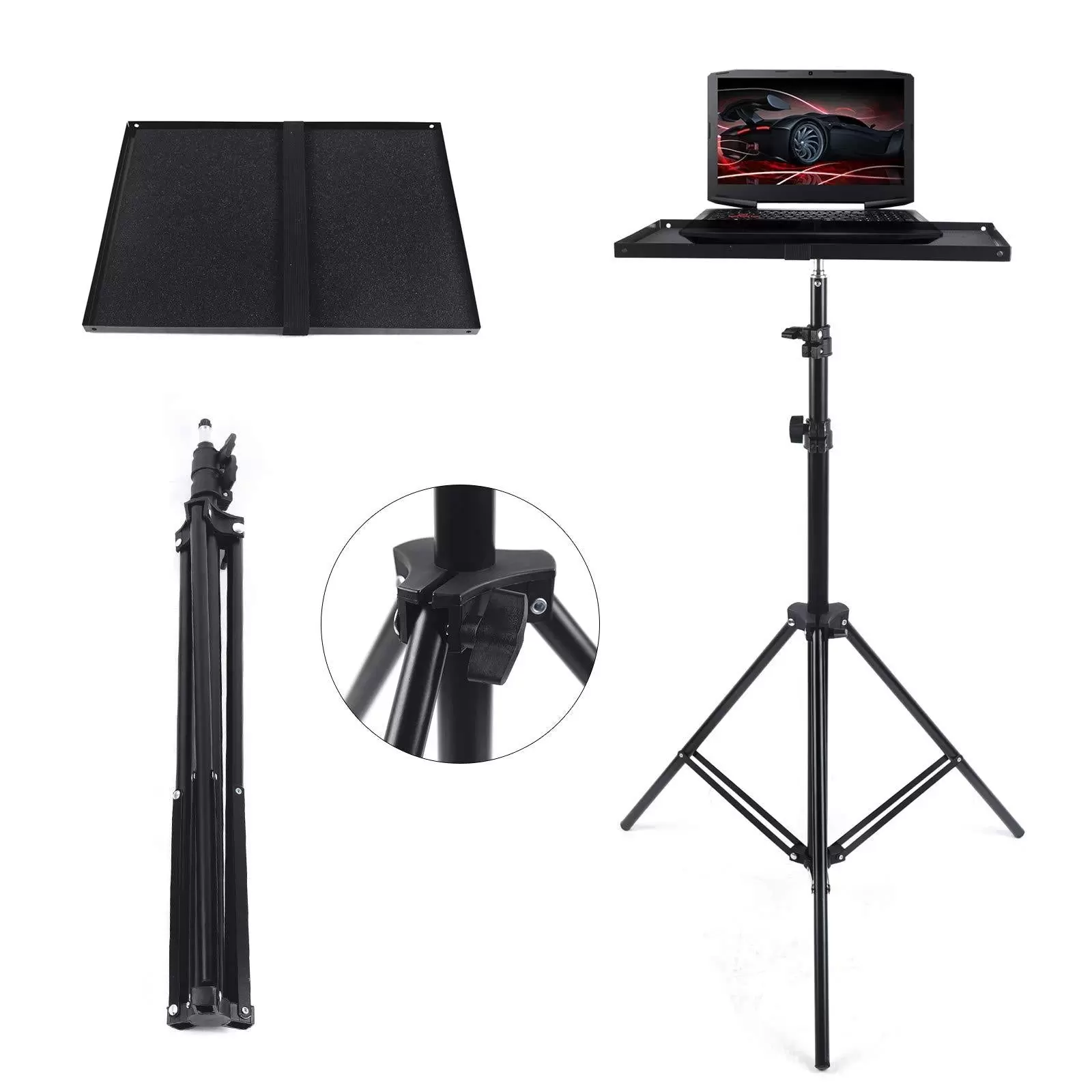 Beamer Ständer Projektortisch Verstellbares Notebook Laptop Stativ Halter Projektortisch