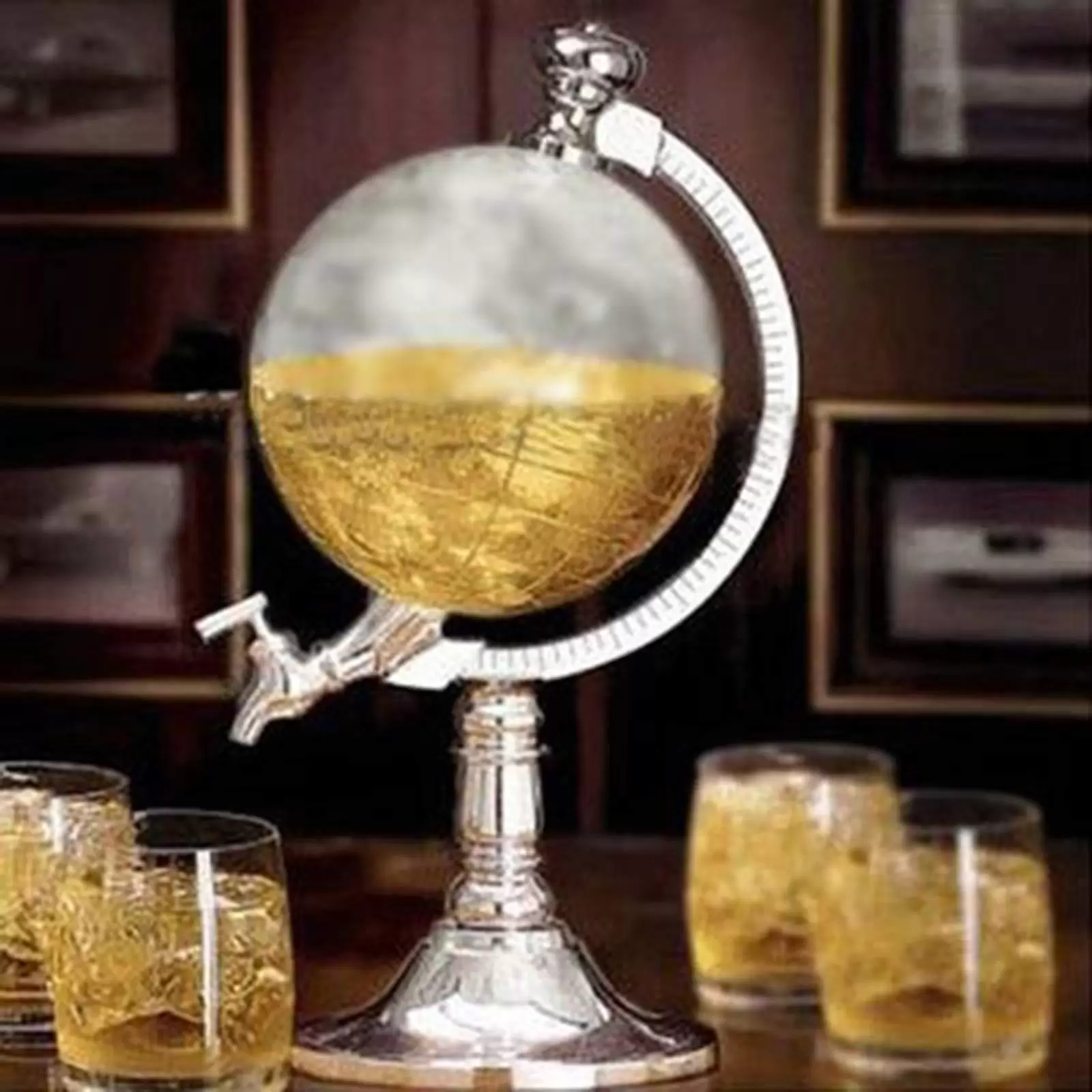 Bierzapfanlage Getränkespender Globe Wine Dispenser Glas Dekanter Weinspender Liquor Scotch Wine Bierzapfanlage Getränkespender Globe Wine Dispenser Glas Dekanter Weinspender Liquor Scotch Wine