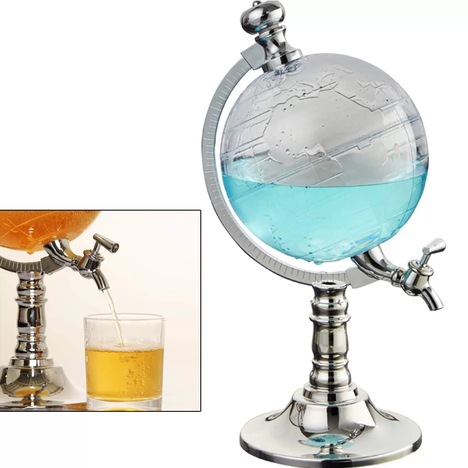 Bierzapfanlage Getränkespender Globe Wine Dispenser Glas Dekanter Weinspender Liquor Scotch Wine Bierzapfanlage Getränkespender Globe Wine Dispenser Glas Dekanter Weinspender Liquor Scotch Wine