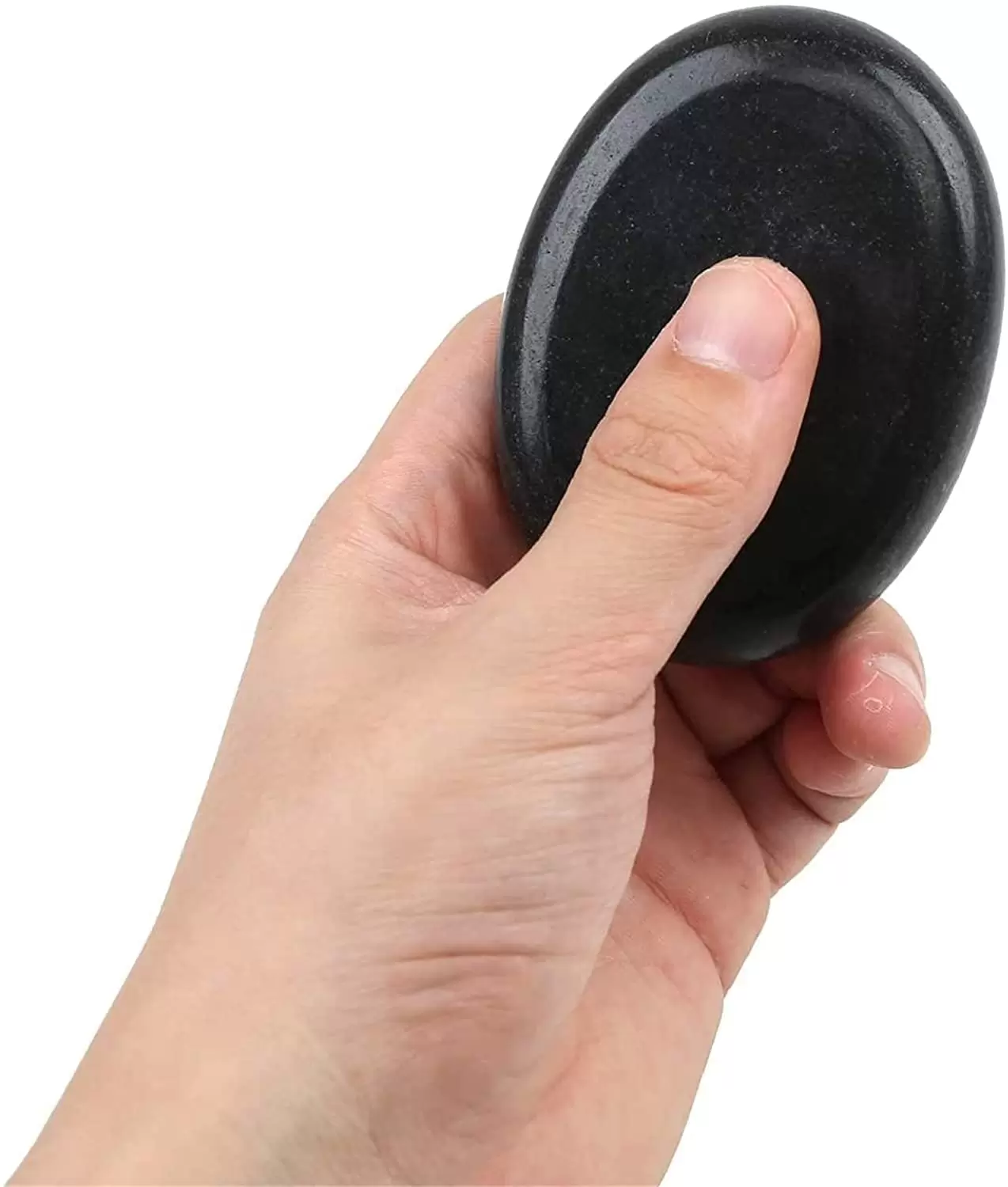 20 Stück Hot Stone Massage Set Schwarz Stein Wärmesteine Wärmegerät Spa Massagesteine Mit Heizbox