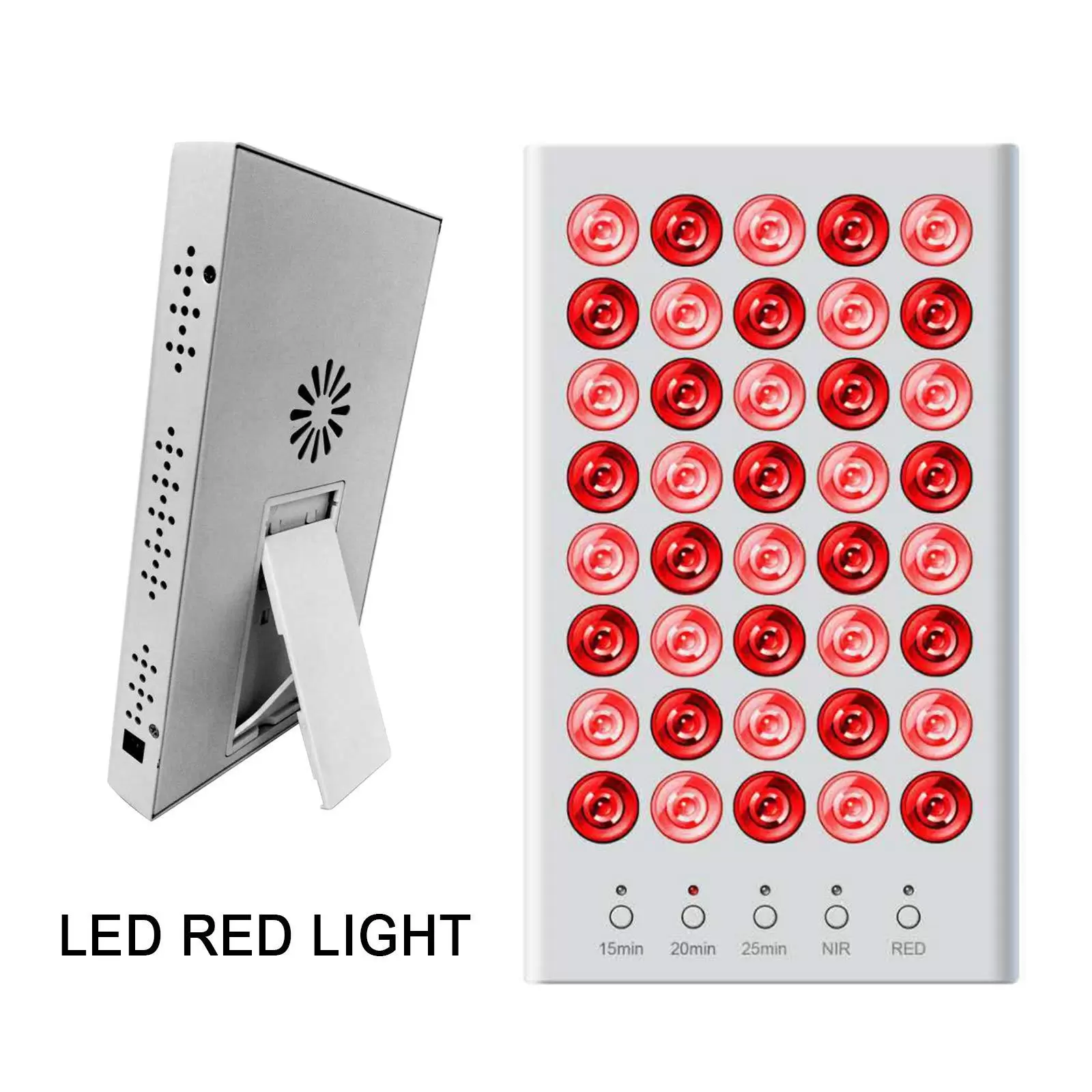 5W 40LEDS Infrarot Lampe Panel 660nm+850nm Rotlicht Licht Therapie