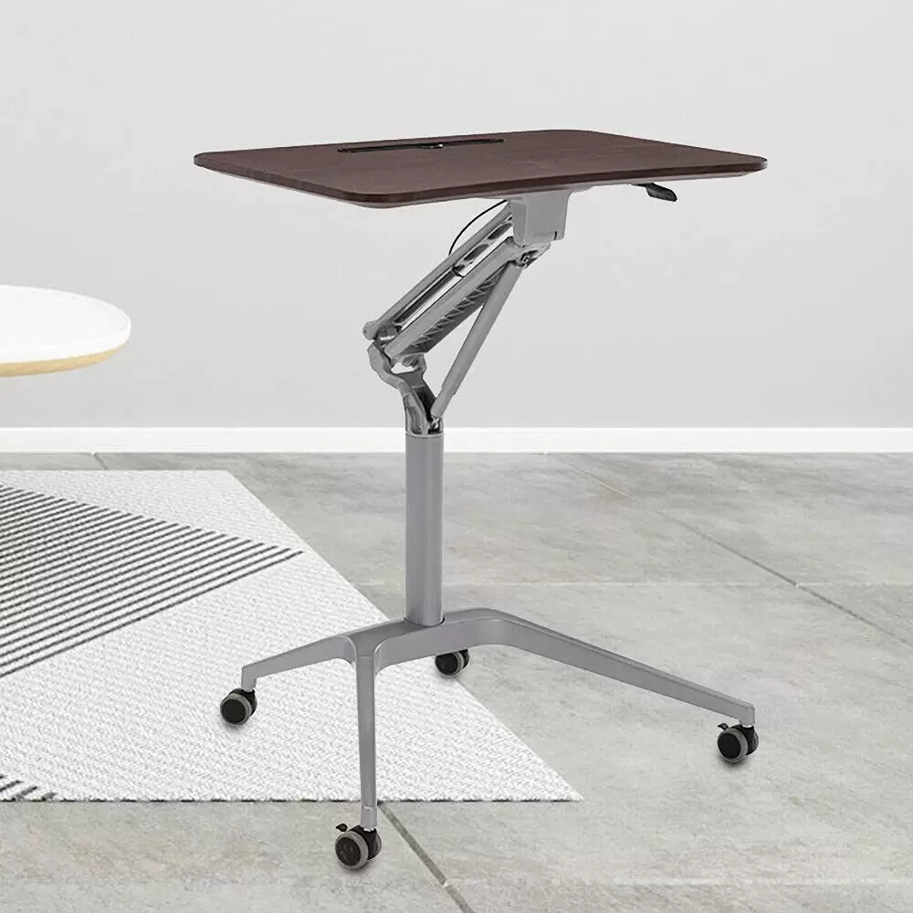 Laptoptisch Tischständer Laptopständer Höhenverstellbarer mobiler Laptopständer Schreibtisch Rollwagen