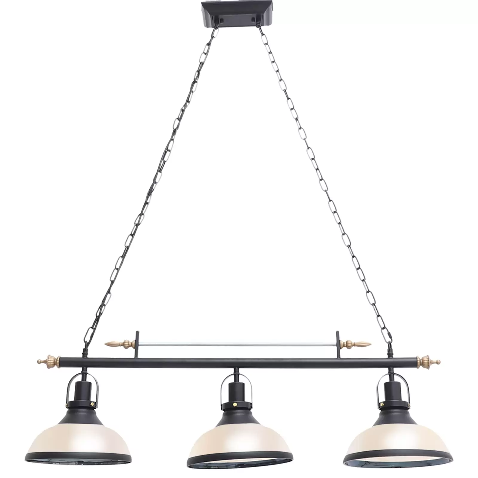 Industrielle Pendelleuchte Vintage Kronleuchter Set Metall Pendelleuchte für Esstisch, Wohnzimmer, Schlafzimmer
