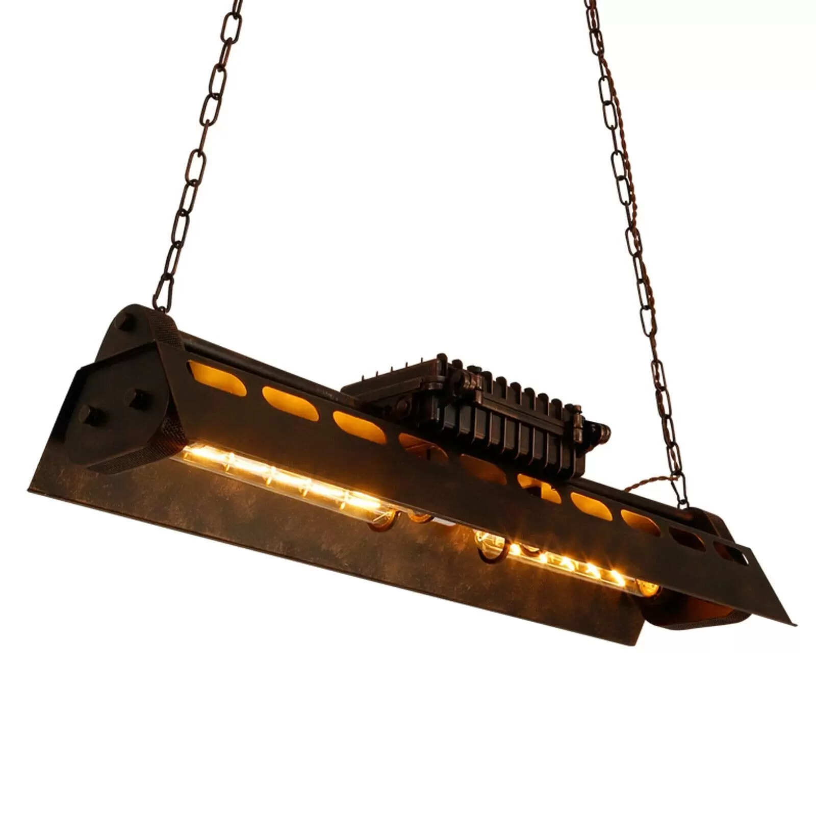 78CM LED Industrie Retro Kronleuchter Deckenlampe Eisen Hängelampe