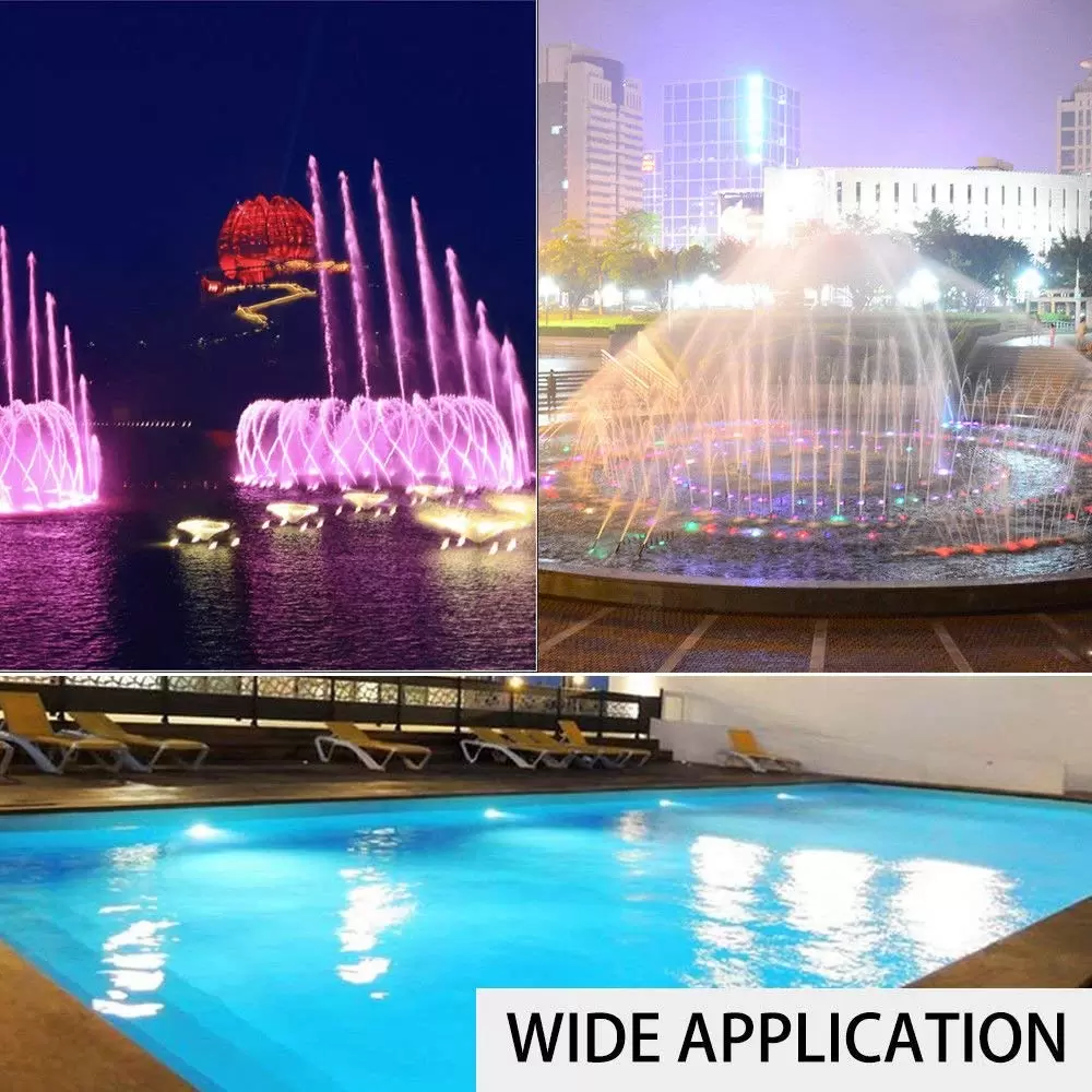 LED 18W Poolbeleuchtung RGB Unterwasser Beleuchtung LED Wasserdicht IP68 LED 18W Poolbeleuchtung RGB Unterwasser Beleuchtung LED Wasserdicht IP68