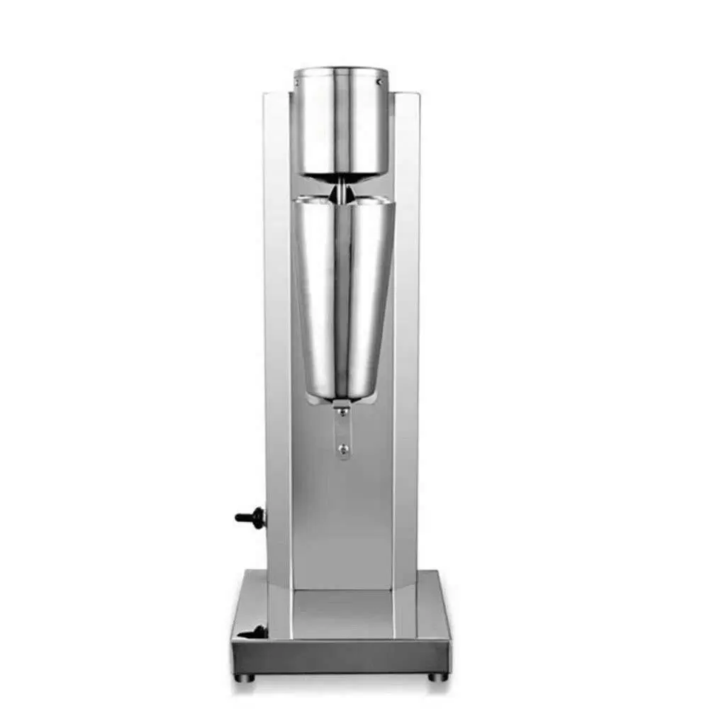 180W Commercial Milkshake Maker Machine Stainless Steel Frother Cup Smoothie 650m