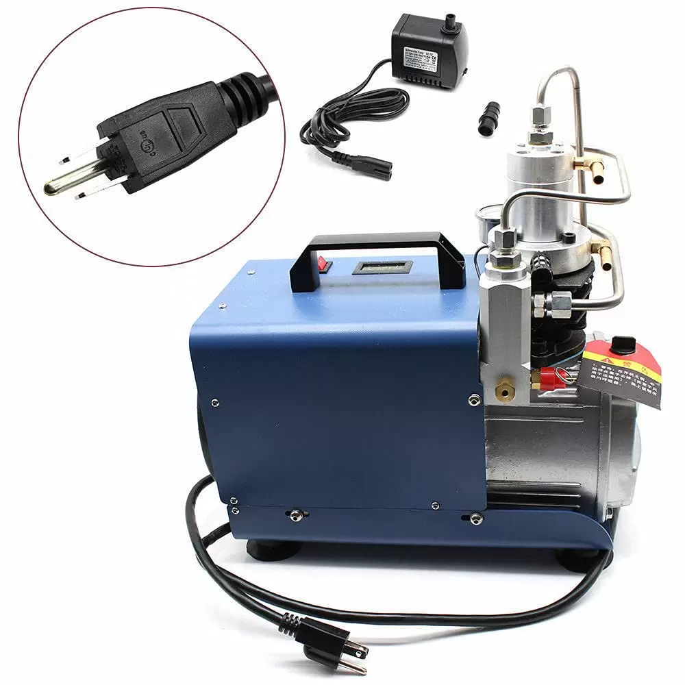 30MPA 4500PSI 1800W Kompressor Hochdruckluftpumpe Automatisch Luftkompressor Pumpe