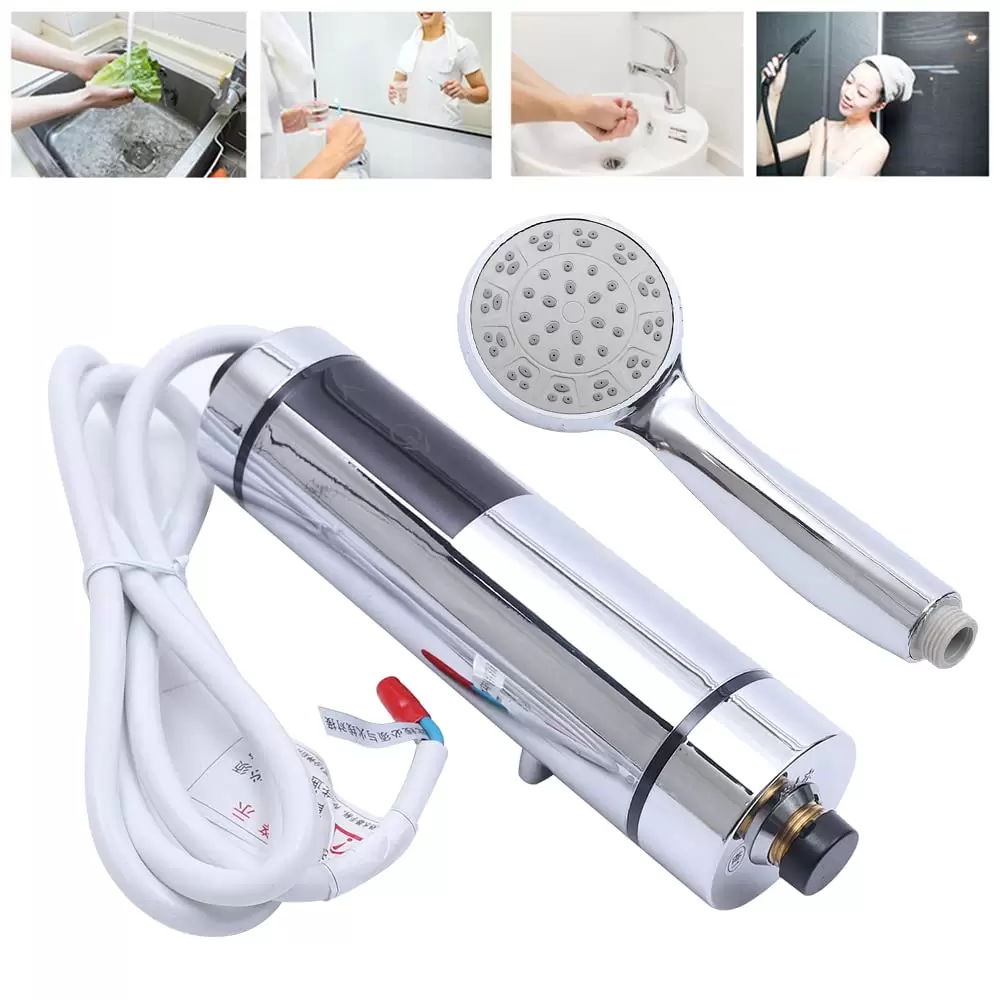 5500W elektrische Dauerheizung Dusche Instant-Warmwasserbereiter ohne Wassertank