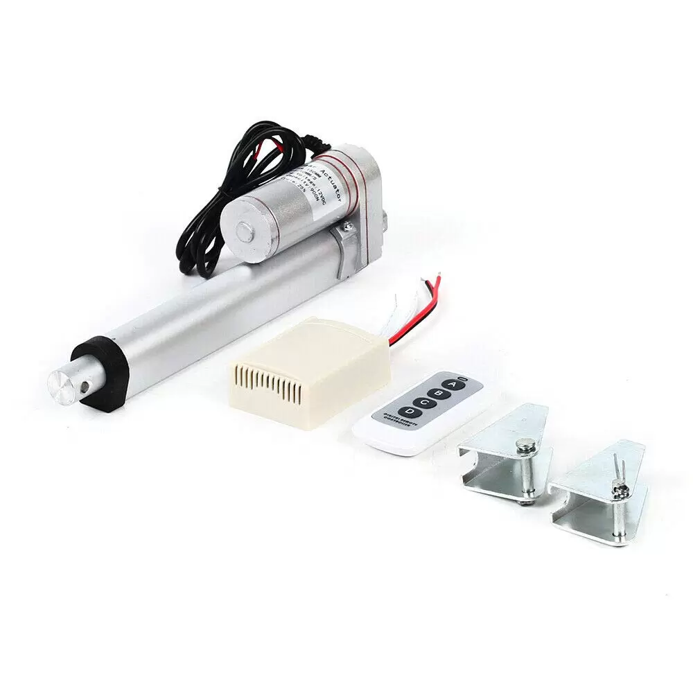 900N Dc12V Linear Actuator Linearantrieb Antrieb Linearmotor 330Lbs/150Kg Fernbedienung