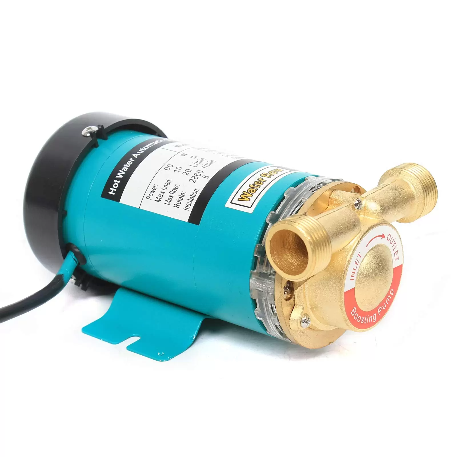 90 W 20 L/min Warmwasserpumpe, Druckpumpe, automatische Druckerhöhungspumpe, Brauchwasserpumpe