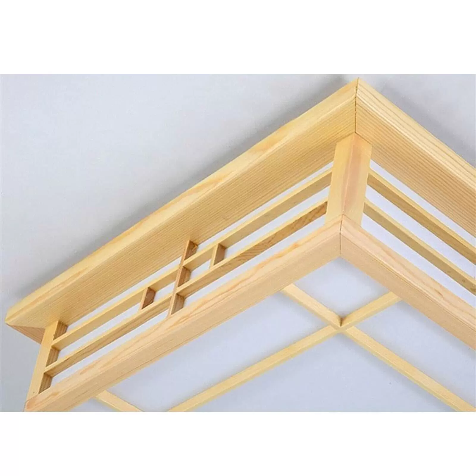 LED Deckenleuchte Licht Holz Kronleuchter Deckenlampe Beleuchtung Schlafzimmer Tool 220V