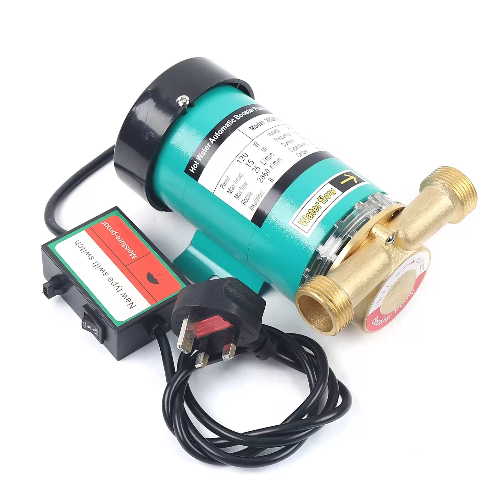 120W Umwälzpumpe Poolpumpe Pool Pumpe Filterpumpe Druckpumpen Schwimmbadpumpe