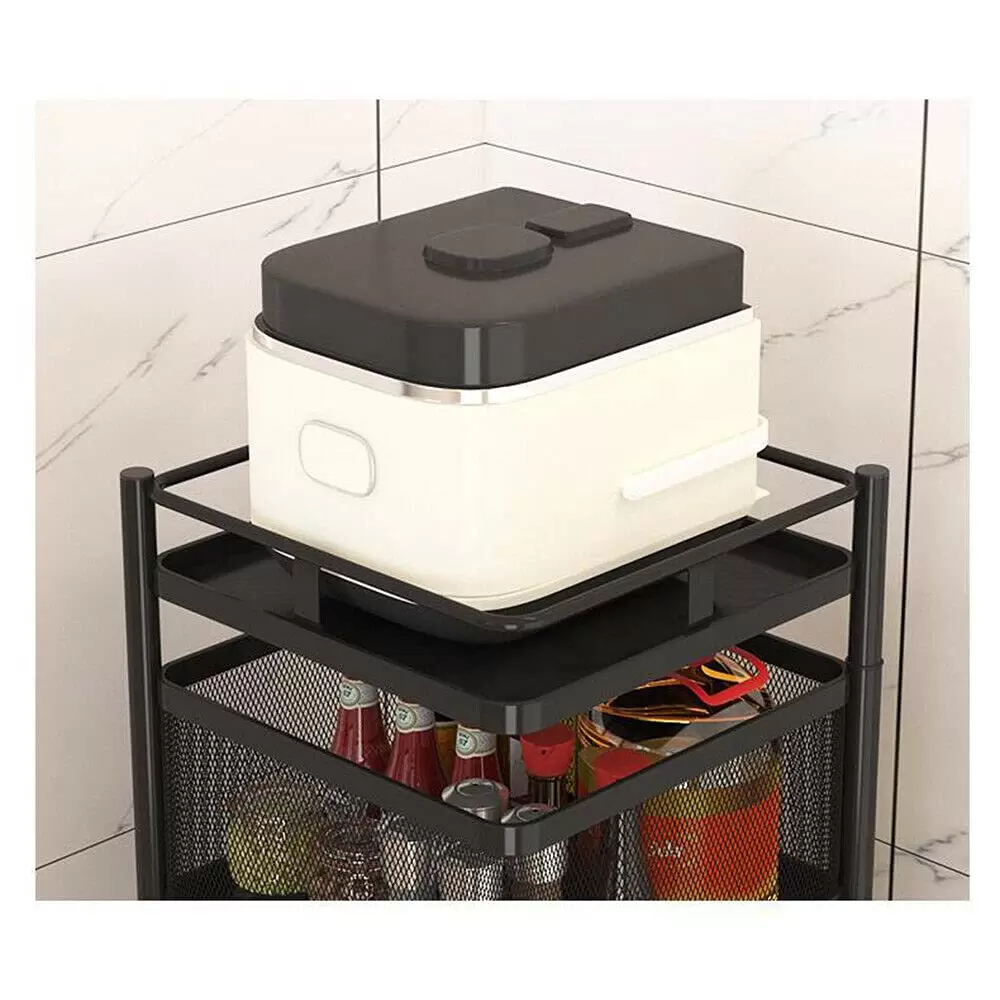 Schrankkörbe 2 Tier Ziehen Sie Art Rotation Organizer Schublade