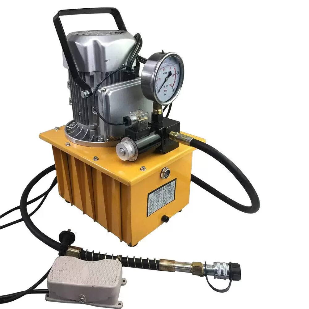 750W 220V Hydraulikpumpe Elektrisch Einfachwirkende Magnetsteuerung Durchflussrate 0,6-5 l/Min