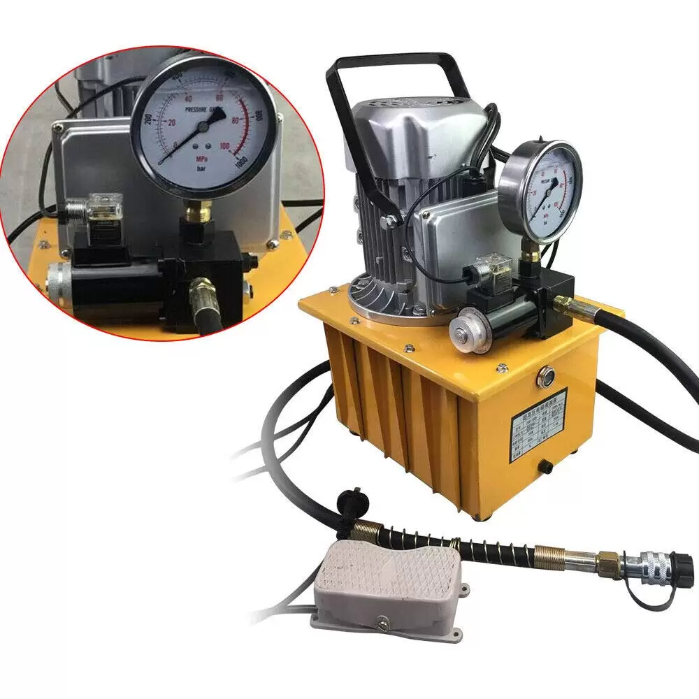 750W 220V Hydraulikpumpe Elektrisch Einfachwirkende Magnetsteuerung Durchflussrate 0,6-5 l/Min 750W 220V Hydraulikpumpe Elektrisch Einfachwirkende Magnetsteuerung Durchflussrate 0,6-5 l/Min