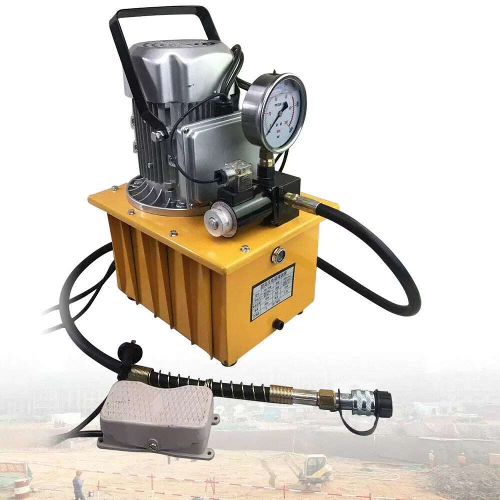 750W 220V Hydraulikpumpe Elektrisch Einfachwirkende Magnetsteuerung Durchflussrate 0,6-5 l/Min 750W 220V Hydraulikpumpe Elektrisch Einfachwirkende Magnetsteuerung Durchflussrate 0,6-5 l/Min