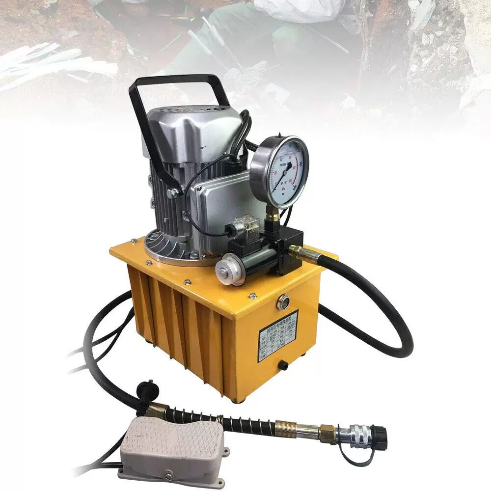 750W 220V Hydraulikpumpe Elektrisch Einfachwirkende Magnetsteuerung Durchflussrate 0,6-5 l/Min 750W 220V Hydraulikpumpe Elektrisch Einfachwirkende Magnetsteuerung Durchflussrate 0,6-5 l/Min