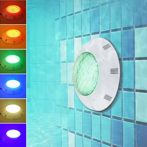 45W AC12V IP68 RGB LED Poolleuchte Unterwasserlicht