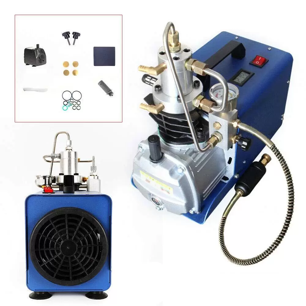 300BAR 30Mpa 4500PSI Elektrisch PCP Hochdruck Luft Kompressor Hochdruckluftpumpe Kompressoren