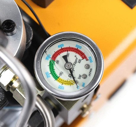 Hochdruckluftpumpe Elektrische PCP Luftkompressor 4500psi/30MPa Mit externem Öl-Wasser-Abscheider