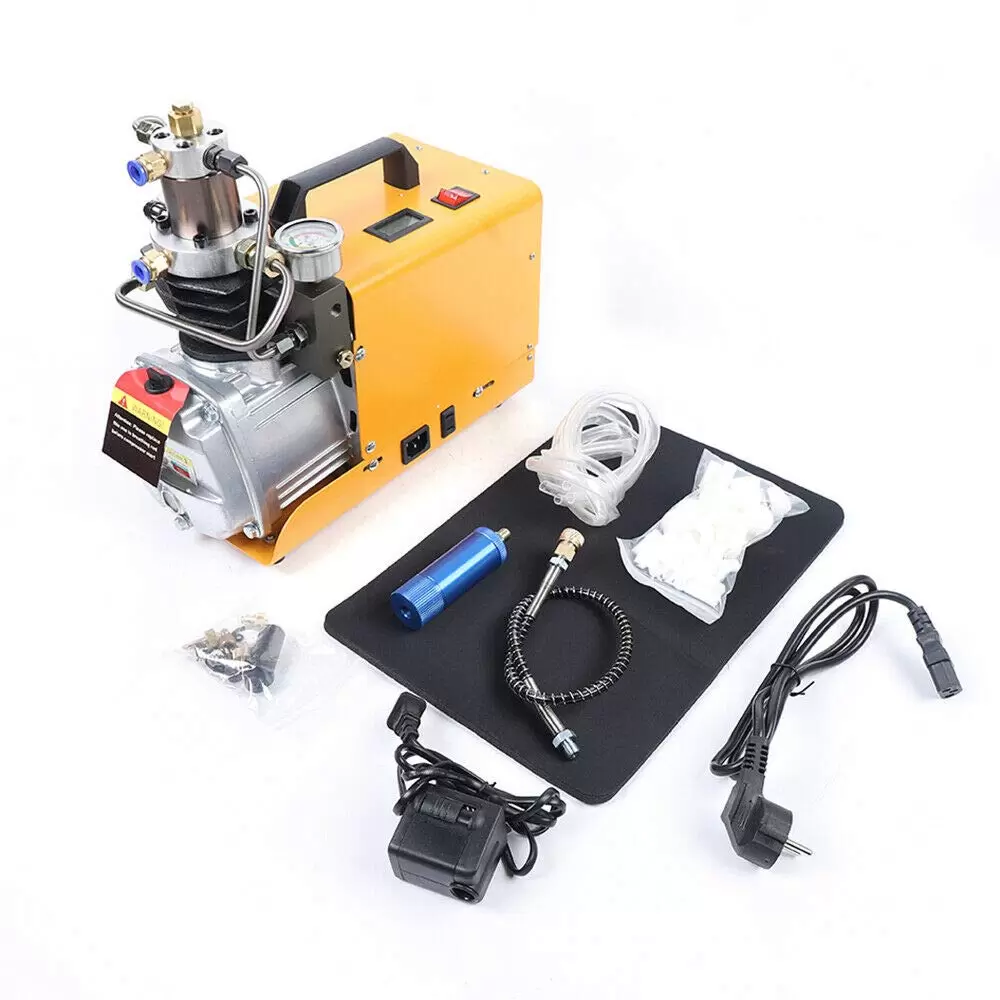 4500psi/30MPa Hochdruckluftpumpe Elektrische PCP Luftkompressor Mit externem Öl-Wasser-Abscheider