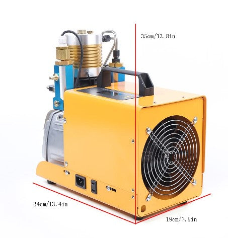 Hochdruckluftpumpe Selbstabschaltung Kompressor Luftpump PCP Luftkompressor 30Mpa