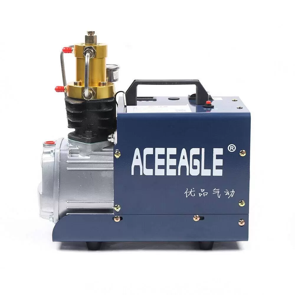 Auto 220V Hochdruck Luftkompressor PCP Luftpistole Tauchpumpe,mit Öl-Wasser-Trennung (Standardversion)