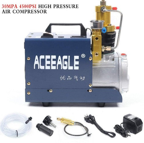 Auto 220V Hochdruck Luftkompressor PCP Luftpistole Tauchpumpe,mit Öl-Wasser-Trennung (Standardversion)