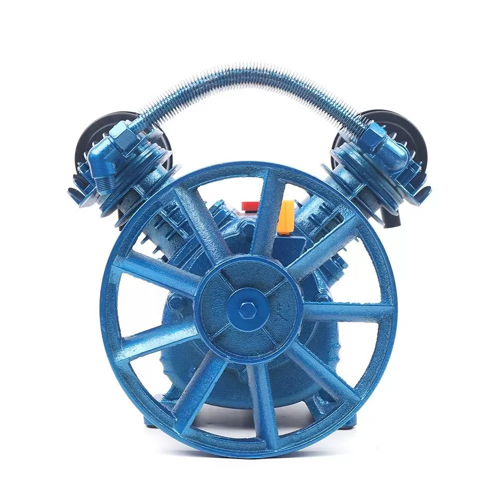 1500W 115PSI 2HP V-Stil Doppelzylinder-Luftkompressorpumpe 1500W 115PSI 2HP V-Stil Doppelzylinder-Luftkompressorpumpe