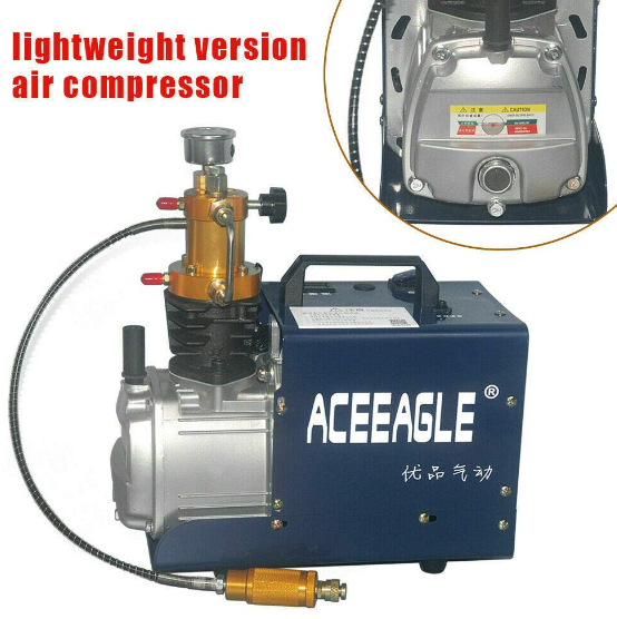 300Bar 30MPA 4500PSI PCP Kompressor Hochdruck Druckluftpumpe Luft Kompressor Druckluft