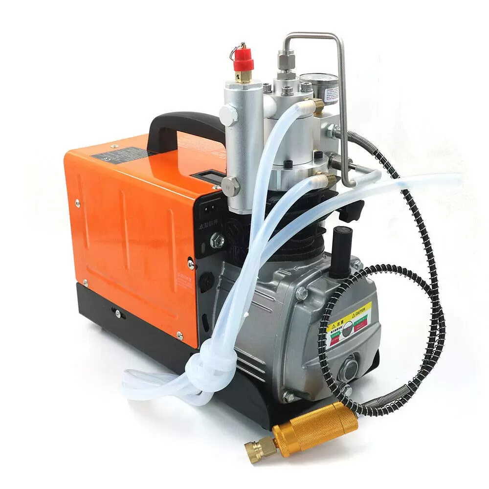 1600W 4500Psi 300Bar 30Mpa Elektrische Hochdruckluftpumpe Luftkompressor Pumpe Satz Luft Kompressor
