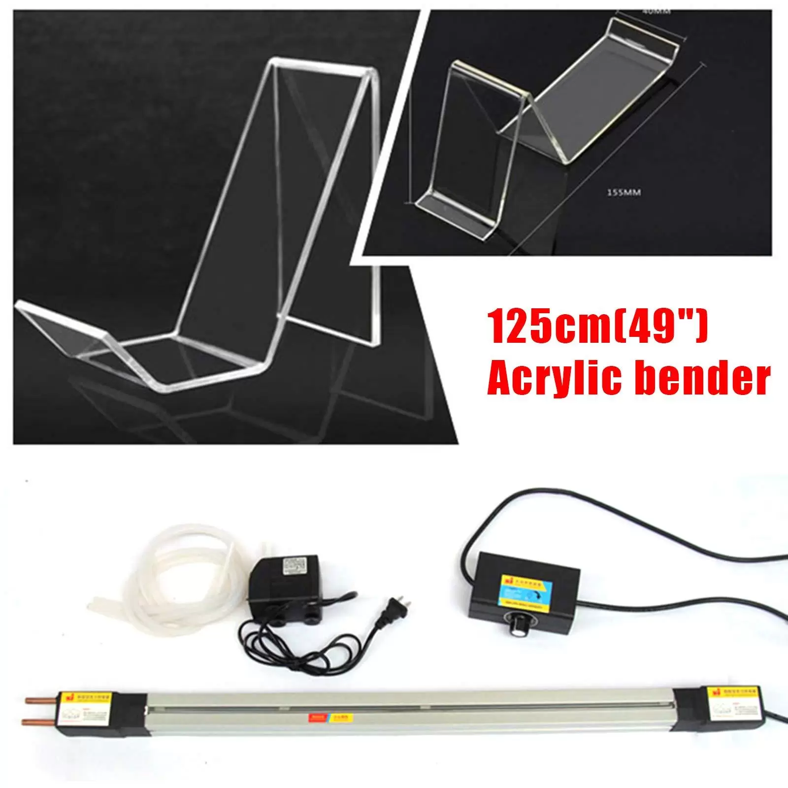 220 V 125 cm PVC-Heizbiegemaschine Elektrische Acrylbiegemaschine