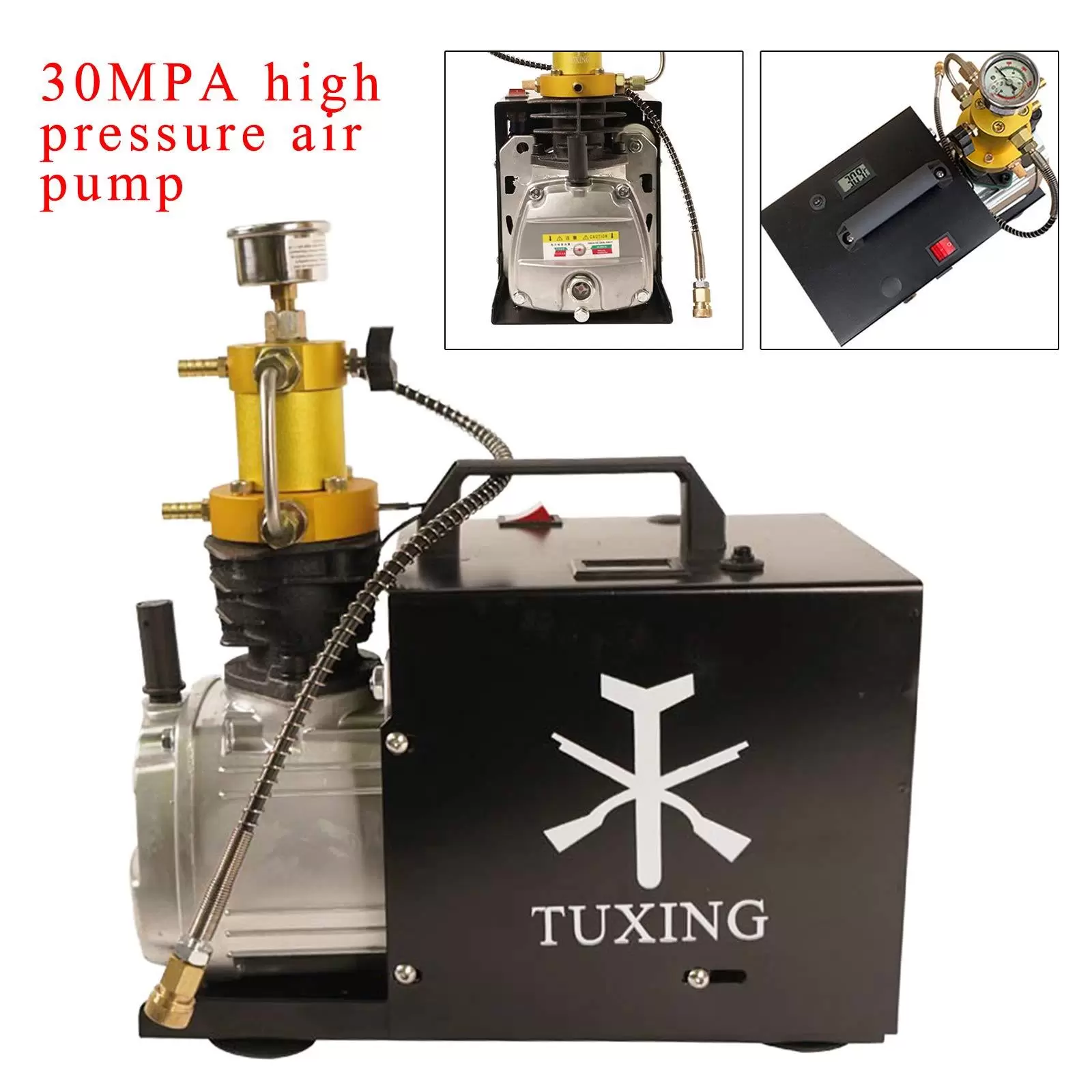 CNCEST 30MPA 4500PSI 2800W Hochdruck PCP Luftkompressorpumpe  Kompressorpumpe