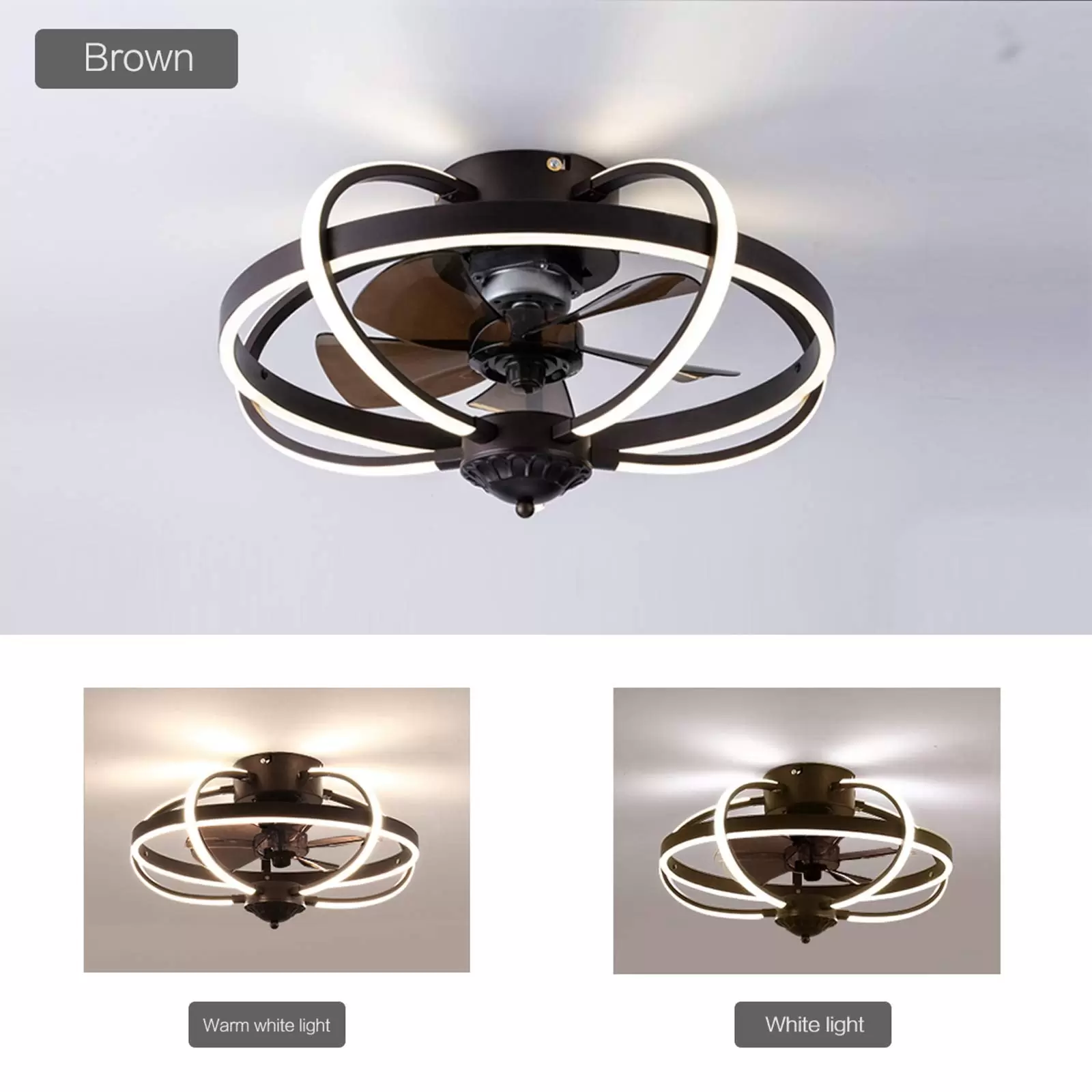 220V Deckenventilator Licht Wohnzimmer Esszimmer Lampe