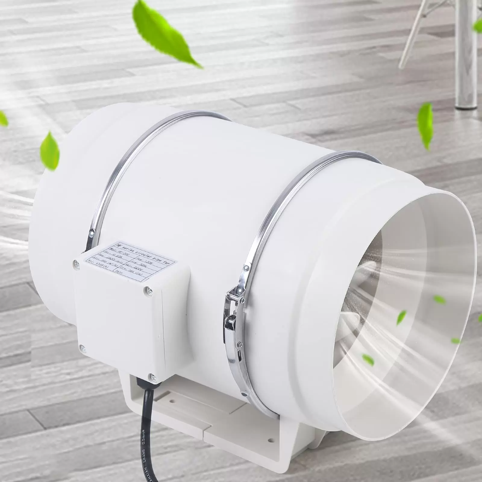 200 mm Ablüfter Rohrventilator mit Kugellager Ventilator Lüfter Vents,Rohrlüfter 900 m³/h 2600 U/min 200 mm Ablüfter Rohrventilator mit Kugellager Ventilator Lüfter Vents,Rohrlüfter 900 m³/h 2600 U/min