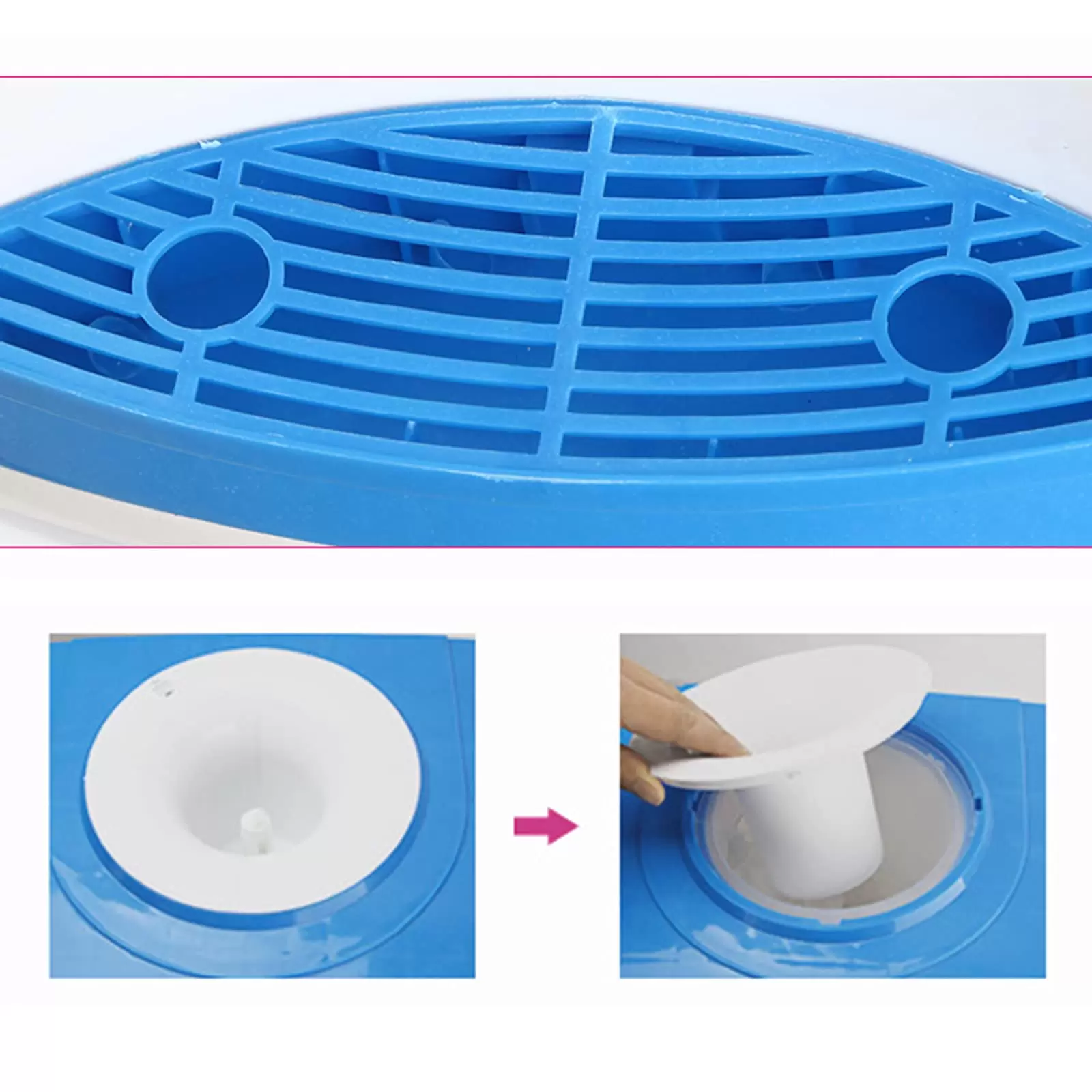 5-18l Wasserspender Weiß+Blau, Elektrische Heiß Und Kaltwassergekühlte Trinkmaschine