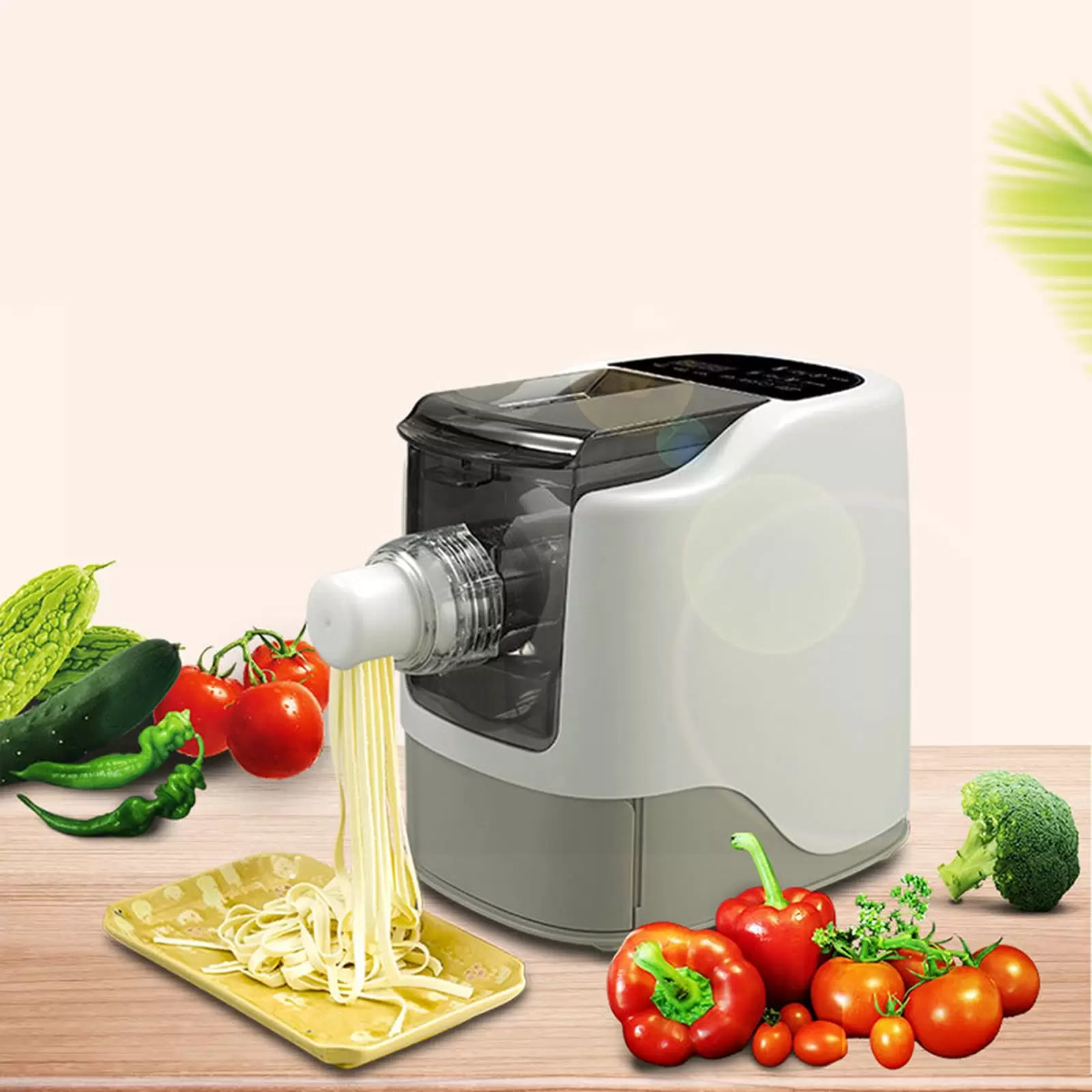 260W Haushalt Nudelmaschine Pastamaschine Pastamaker Knödelmacher Teigknetmaschine 260W Haushalt Nudelmaschine Pastamaschine Pastamaker Knödelmacher Teigknetmaschine