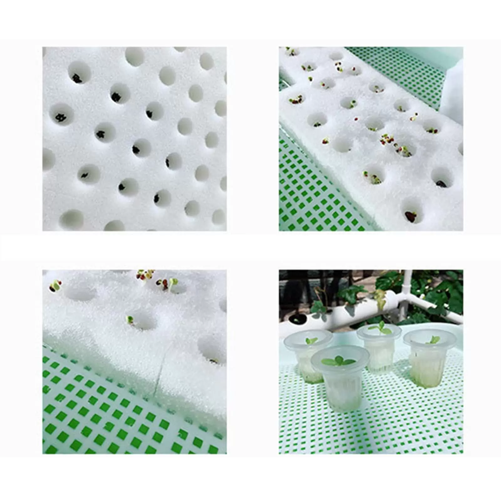 2 Schicht Hydroponische Anzuchtsets Hydroponisches PVC-Rohr Growkit mit Wasserpumpe 2 Schicht Hydroponische Anzuchtsets Hydroponisches PVC-Rohr Growkit mit Wasserpumpe