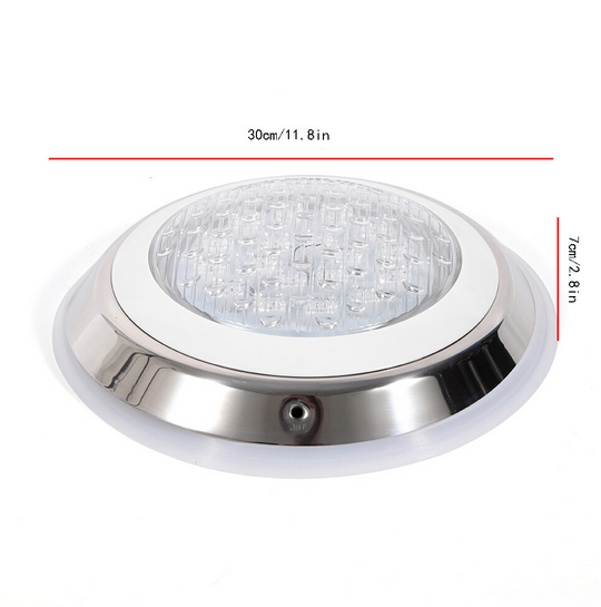 LED Poolbeleuchtung Unterwasser 54W RGB Mit Fernbedienung Poolbeleuchtung Wasserdicht
