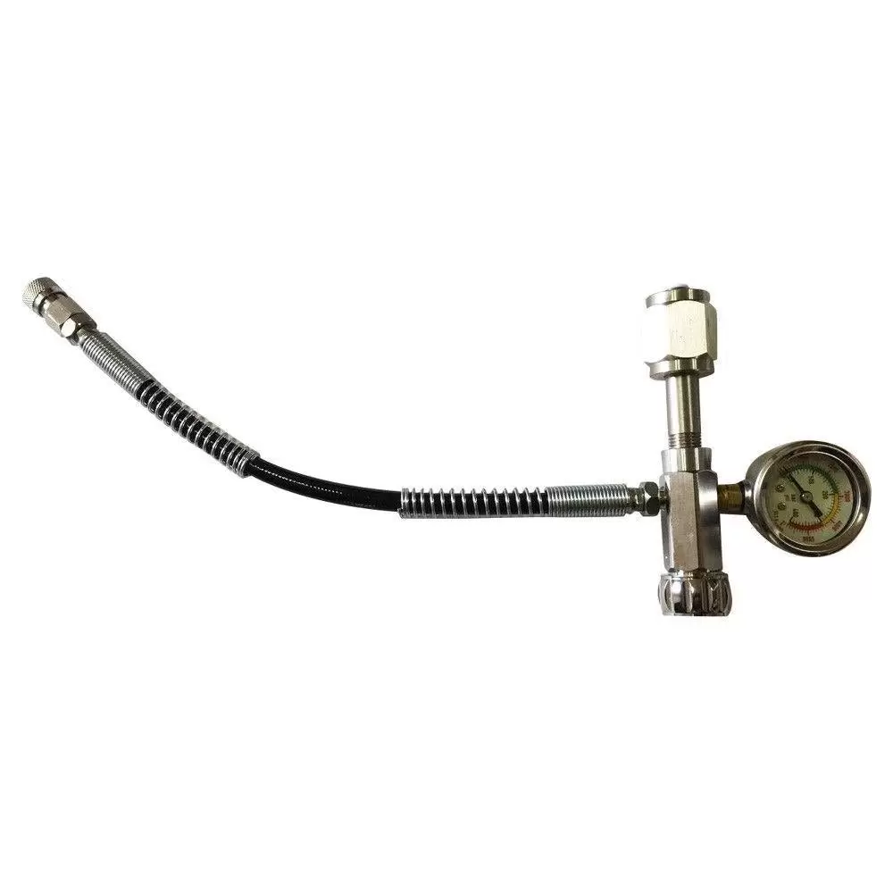 PCP Paintball Fill Station PCP Charging Adapter mit 60 cm Mikrobore-Schlauch Hose PCP Paintball Fill Station PCP Charging Adapter mit 60 cm Mikrobore-Schlauch Hose