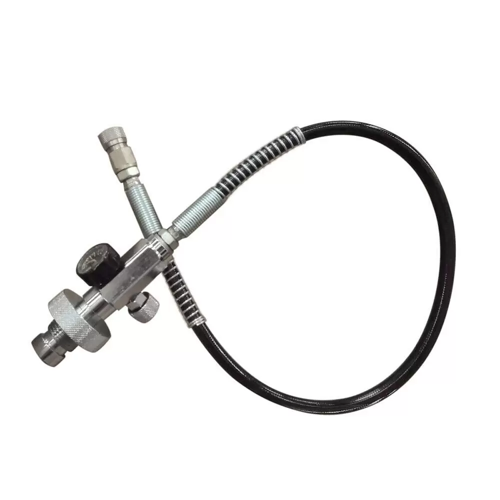 300bar/4500PSI Paintball PCP Füllstation Ladekit Luftfüllen Adapter Auffüllen für Paintball Ladestation