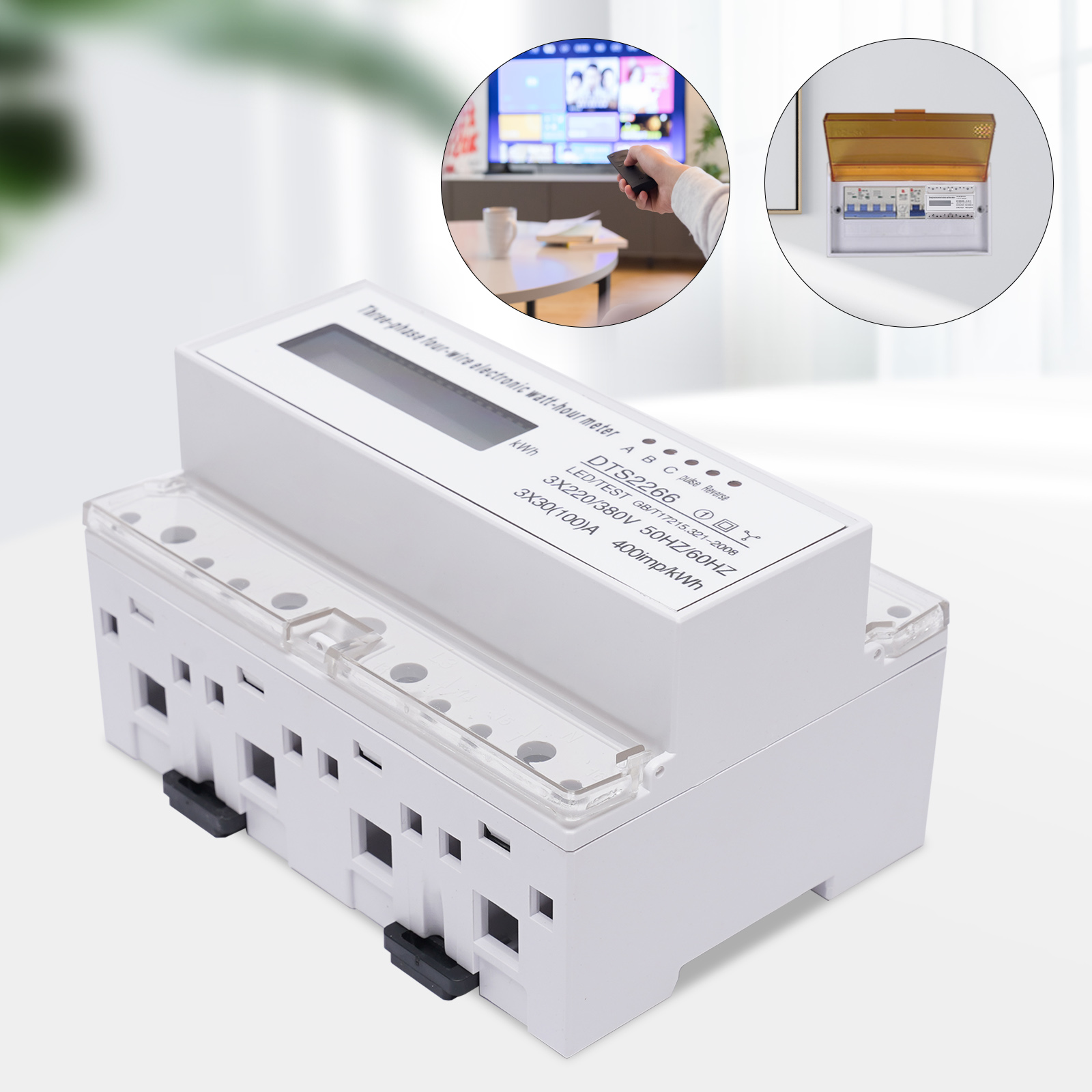DIN schiene digital drei-phase stromzähler DIN schiene digital drei-phase stromzähler