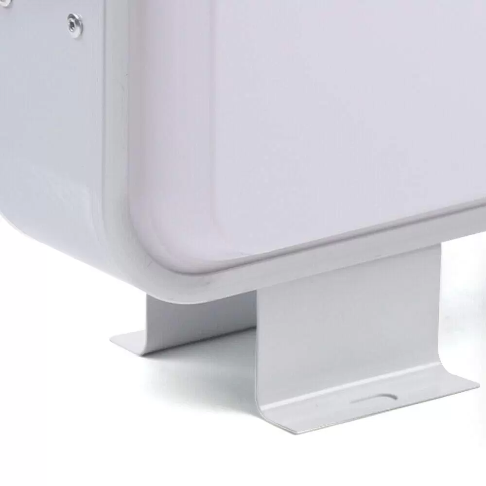 LED Leuchtkasten 55 x 55cm, Quadrat Doppelseitig Leuchtreklame, Blank Beleuchtet, Draussen Reklame Lampen aus Acryl 220V