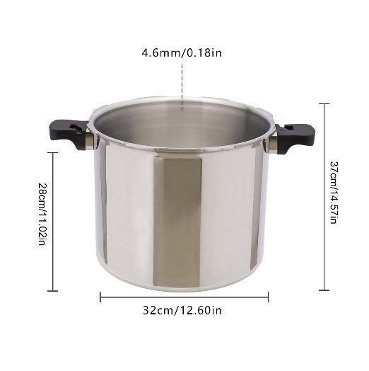 22L 70Kpa Schnellkochtopf bis Druckkochtopf Dampfkocher Kochtopf Schnell Koch