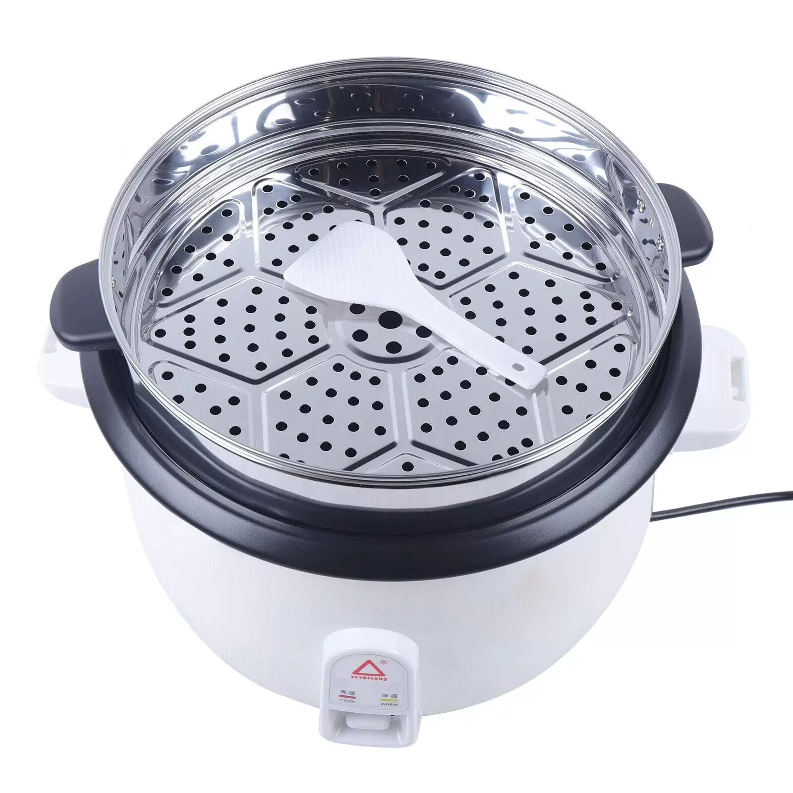 13 Liter 2 in 1 Reiskocher Multifunktion elektrisch Warmhaltefunktion Antihaft Reisgarer mit Dampfer Reisschaufel 13 Liter 2 in 1 Reiskocher Multifunktion elektrisch Warmhaltefunktion Antihaft Reisgarer mit Dampfer Reisschaufel