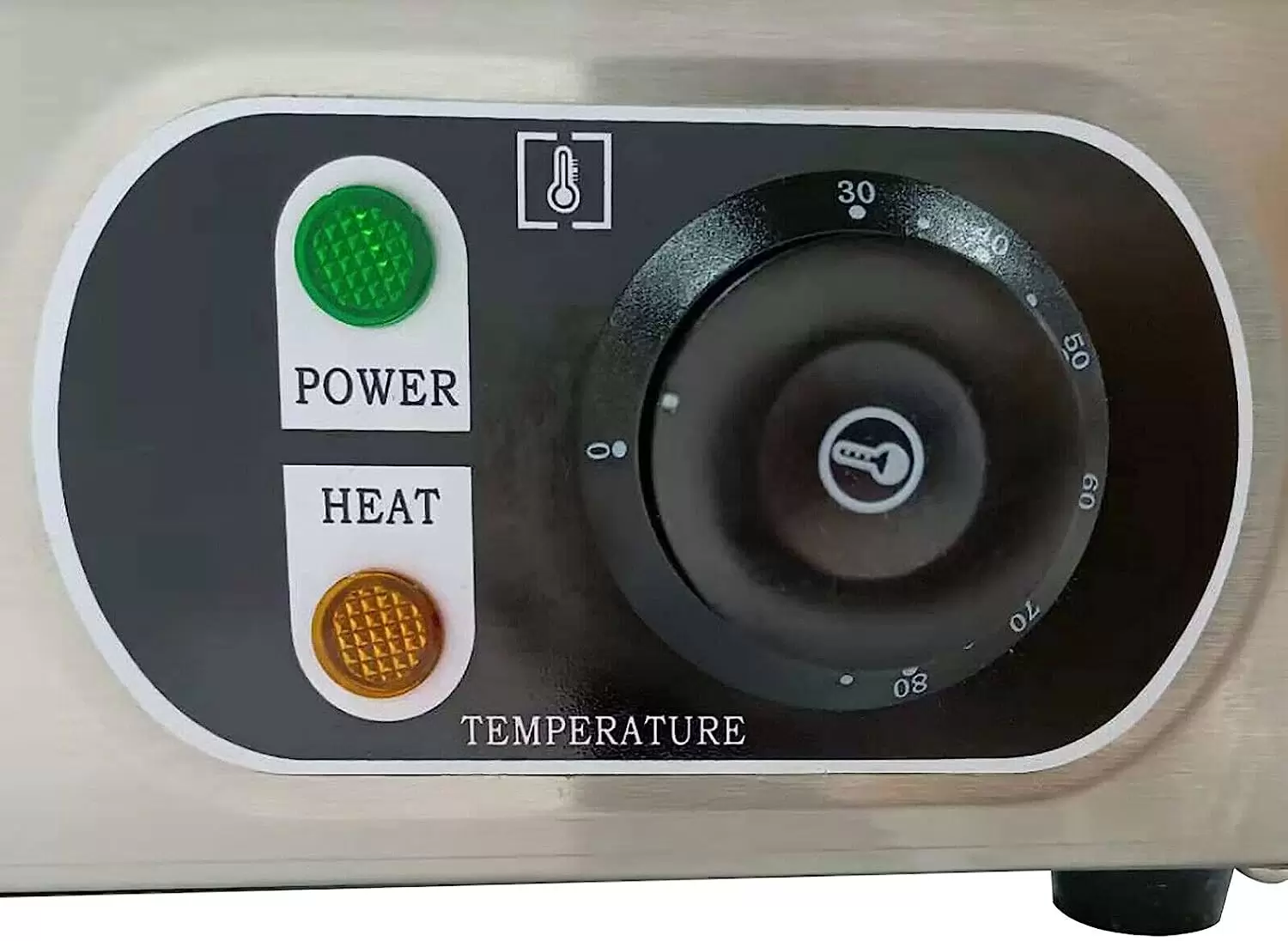 Speisenwärmer Behälter Edelstahl Teiler Wasserbad Wärmetheke 220V Elektrischer Suppentopf