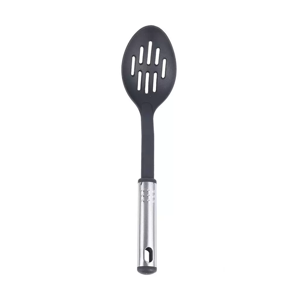 40 Stück Küchenutensilien Set, Nylon Edelstahlgriff Kochbesteck Set für Küche