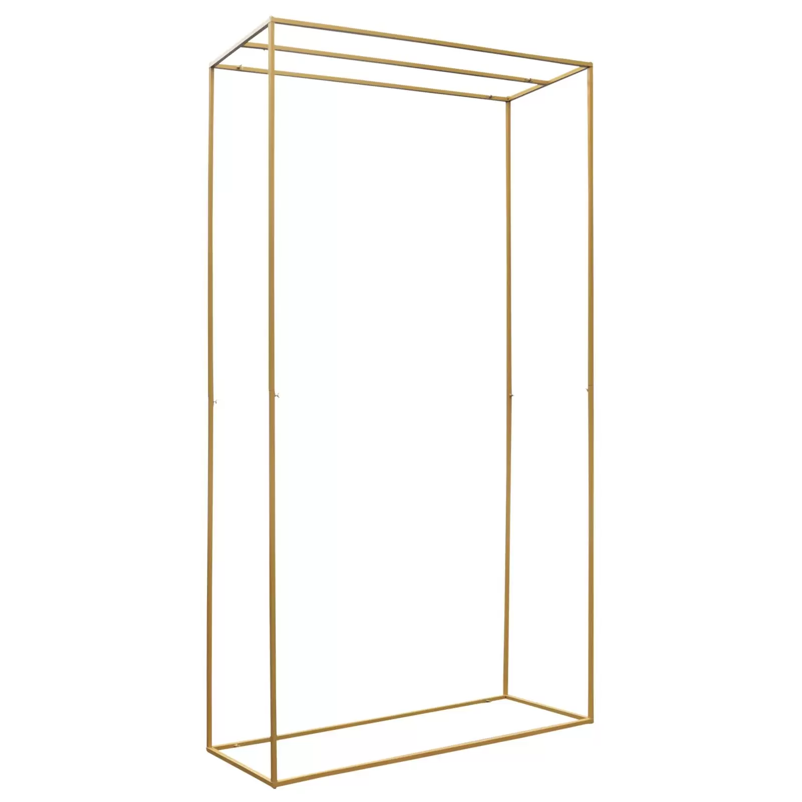 Hochzeitsbogen Requisiten 20mm Röhre Hintergrund  (Gold,280×162cm)