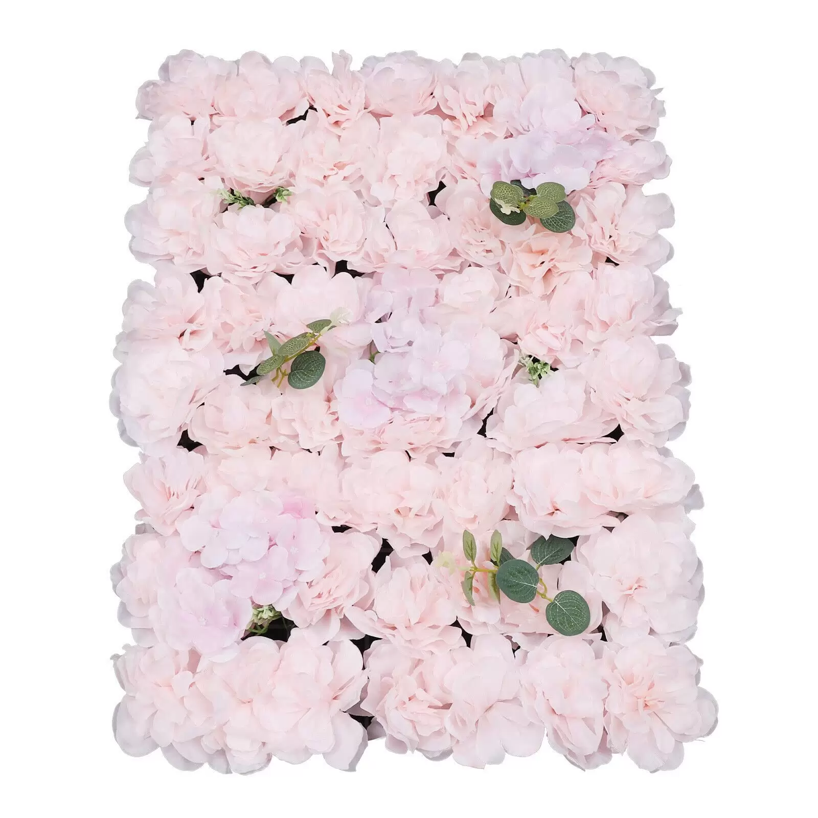 6Pcs 40*60cm Künstliche Blumenwand DIY Schöne Hintergrunddekoration Kunstblumen Panel