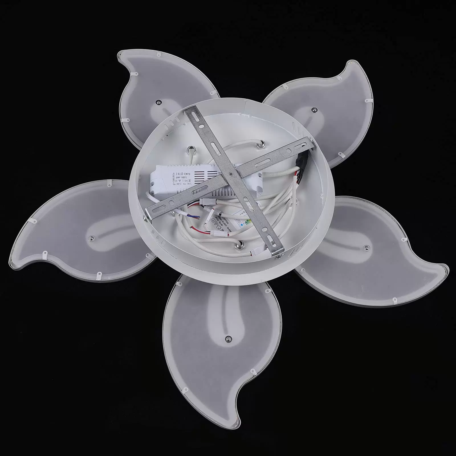 Moderne Dimmbare LED Deckenleuchte Kreative Blumenform Design wohnzimmerlampe Acryl Blütenblätter Schlafzimmer Deckenlampe Kinderzimmerlampe